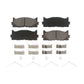 Front Ceramic Disc Brake Pads CMX-D1293 For Toyota Camry Lexus ES350 Avalon ES300h