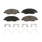 Front Ceramic Disc Brake Pads CMX-D1345 For Nissan Versa