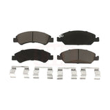 Front Ceramic Disc Brake Pads CMX-D1363 For Chevrolet Silverado 1500 GMC Sierra Tahoe Cadillac Yukon Suburban Escalade XL Classic XTS Avalanche ESV Express LD EXT Savana Limited Cheyenne