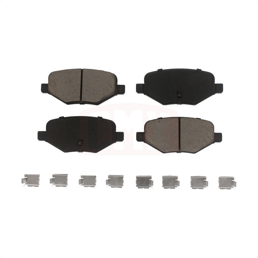 Rear Ceramic Disc Brake Pads CMX-D1377 For Ford Explorer Edge Taurus Flex Lincoln Police Interceptor Utility MKX MKS MKT