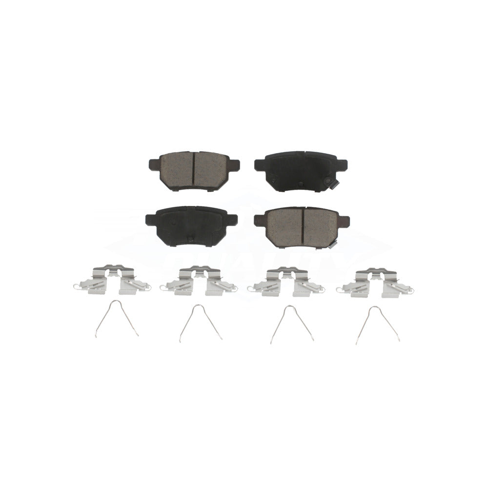 Rear Ceramic Disc Brake Pads CMX-D1423 For Toyota Corolla Prius Scion xB Yaris tC Lexus CT200h Matrix Prime Pontiac Vibe iM Plug-In