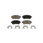 Front Ceramic Disc Brake Pads CMX-D1454A For 2011-2014 Mazda 2