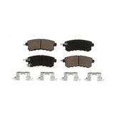 Rear Ceramic Disc Brake Pads CMX-D1510 For INFINITI Nissan Armada QX80 QX56