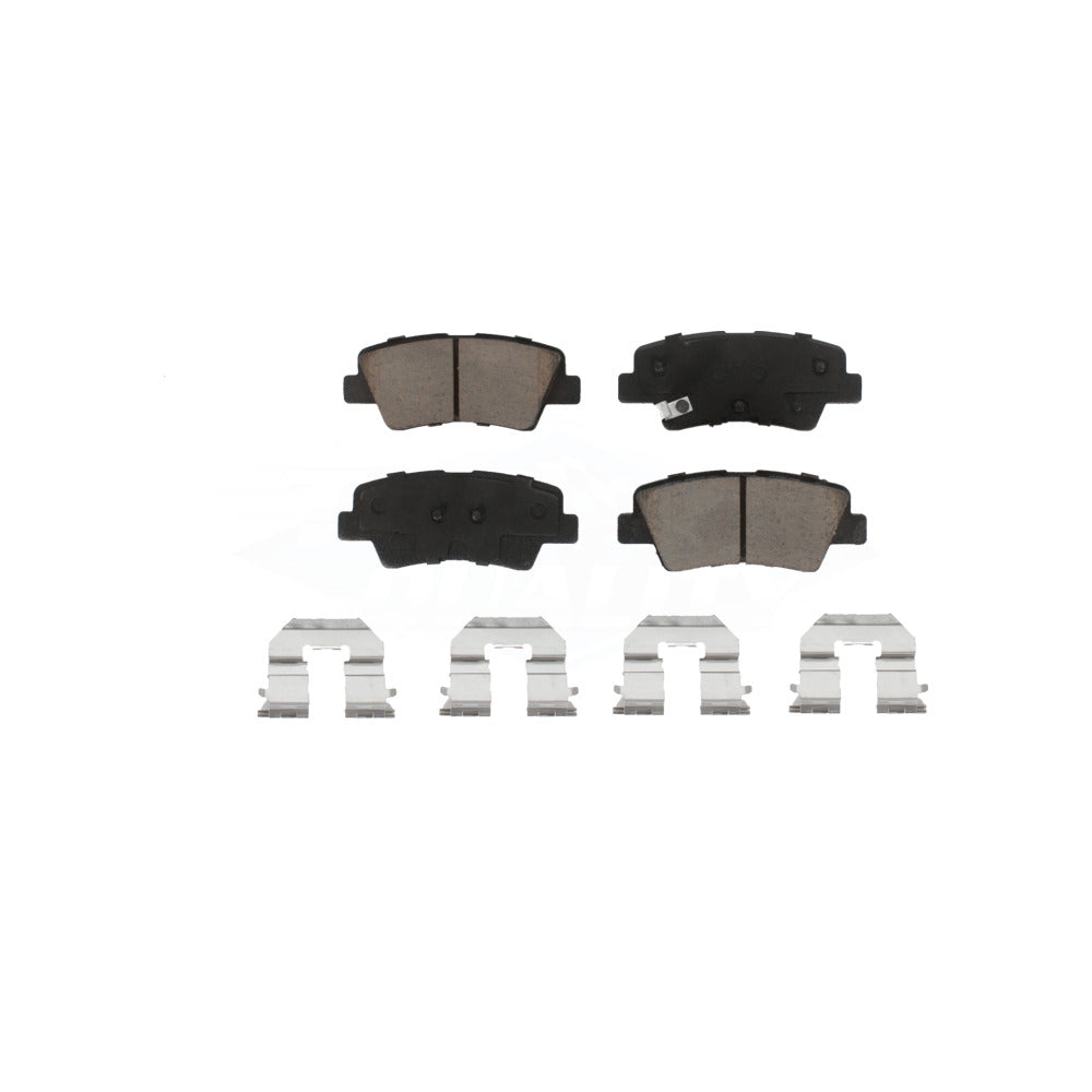 Rear Ceramic Disc Brake Pads CMX-D1544 For Hyundai Kia Elantra Optima Soul Sonata Forte Accent Rio Veloster GT Forte5 Cadenza Coupe Koup EV