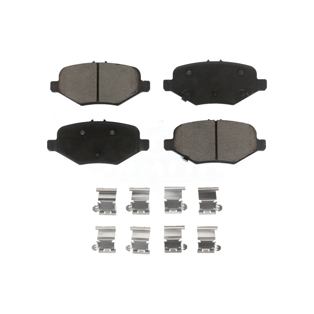 Rear Ceramic Disc Brake Pads CMX-D1612 For Ford Explorer Taurus Flex Police Interceptor Sedan Lincoln MKT MKS Special Service
