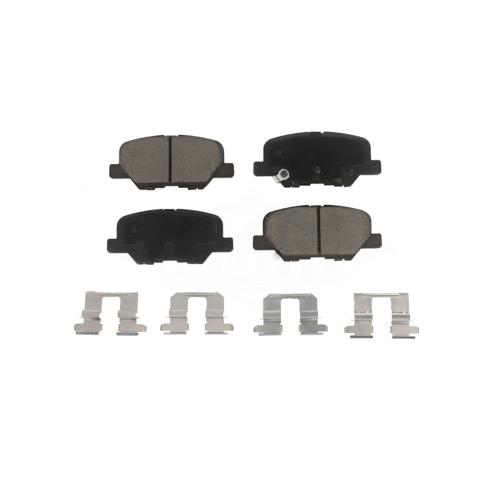 Rear Ceramic Disc Brake Pads CMX-D1679 For Mazda 3 Mitsubishi Outlander Sport 6 PHEV RVR