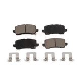 Rear Ceramic Disc Brake Pads CMX-D1698 For Acura Honda Odyssey TLX MDX RLX