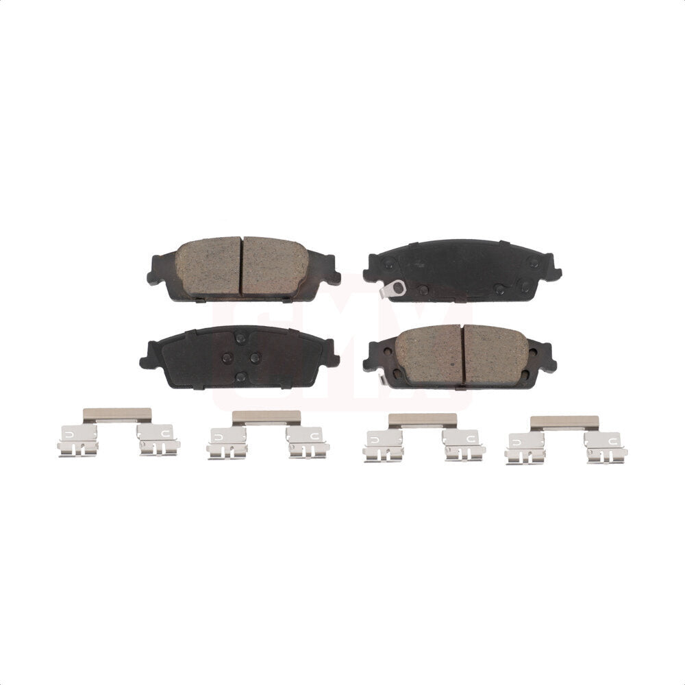 Rear Ceramic Disc Brake Pads CMX-D1707 For Chevrolet Silverado 1500 GMC Sierra Tahoe Suburban Yukon Cadillac XL Escalade ESV LD Limited