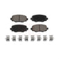 Rear Ceramic Disc Brake Pads CMX-D1734 For Jeep Cherokee Chrysler 200