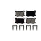 Front Ceramic Disc Brake Pads CMX-D1799 For Hyundai Genesis G80 Kia K900