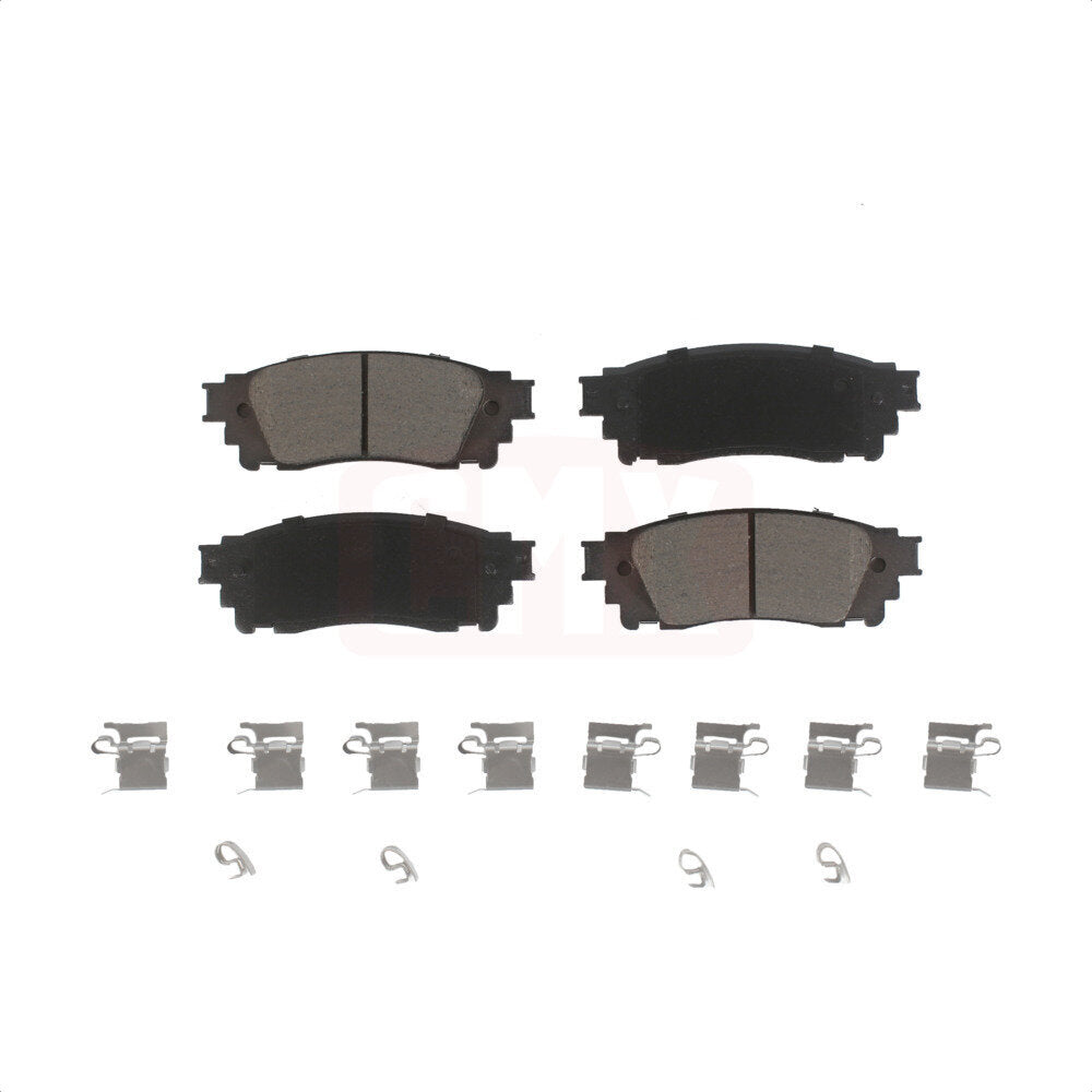 Rear Ceramic Disc Brake Pads CMX-D1805 For Toyota Camry RAV4 Lexus NX200t C-HR NX300 ES350 Avalon NX300h ES300h UX250h UX200 ES250 Venza Corolla Cross