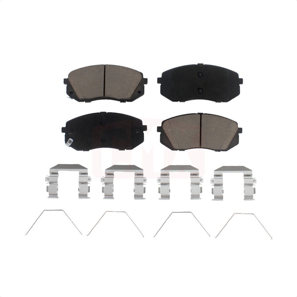 Front Ceramic Disc Brake Pads CMX-D1855 For Hyundai Kia Sonata Optima Soul Kona Elantra GT Veloster EV Forte Seltos Forte5