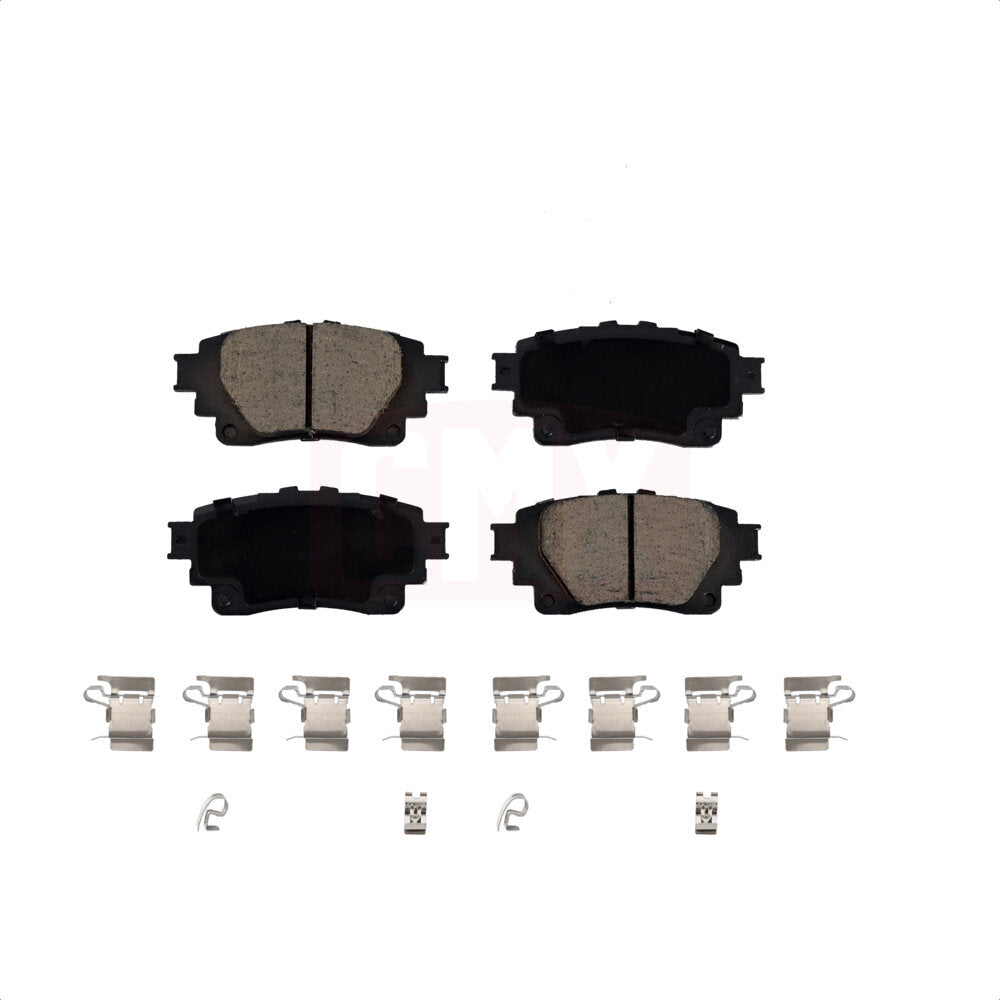 Rear Ceramic Disc Brake Pads CMX-D2183 For Toyota Corolla Highlander With Electric Parking