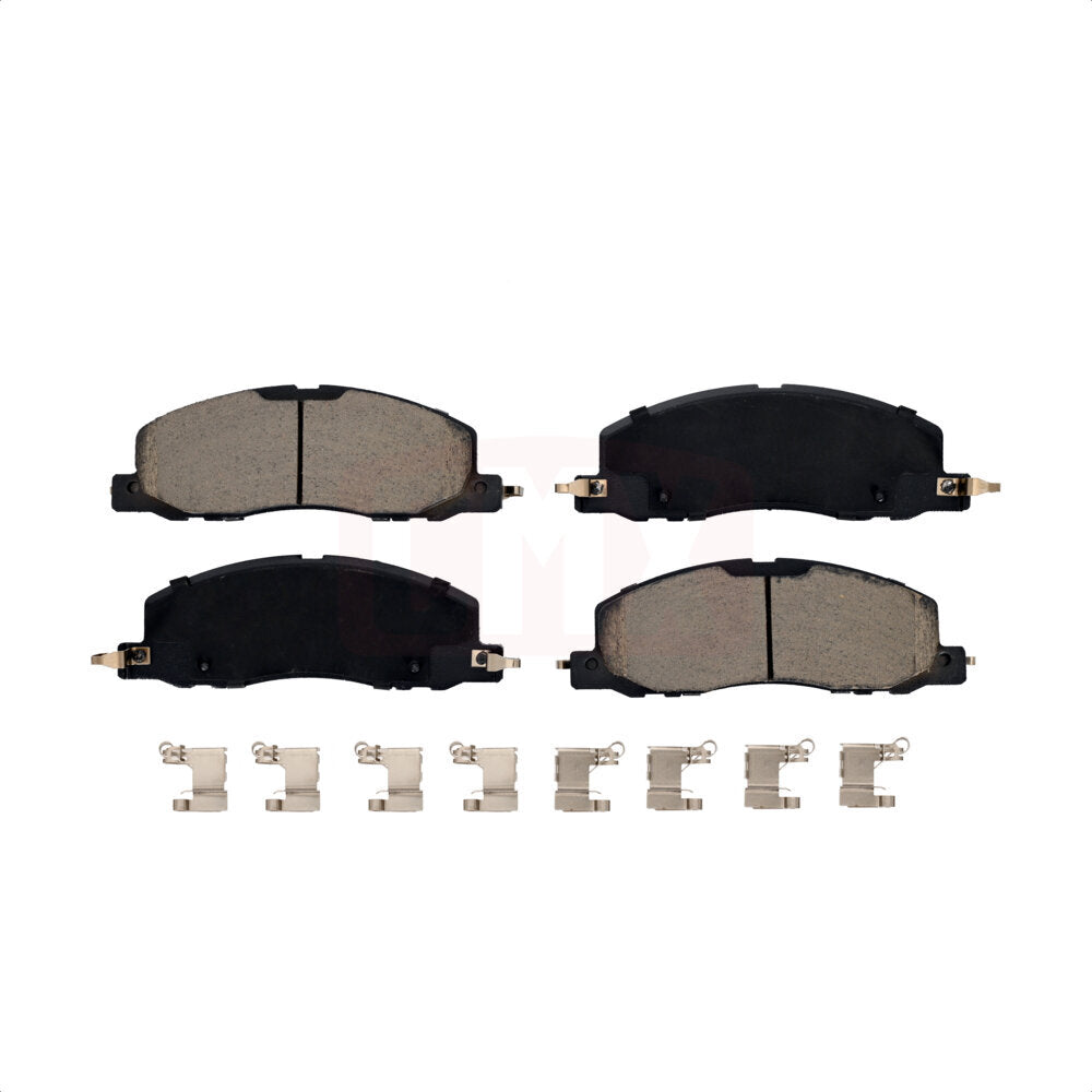 Front Ceramic Disc Brake Pads CMX-D2230 For Ford Explorer Lincoln Aviator With 345mm Diameter Rotor Standard Brakes