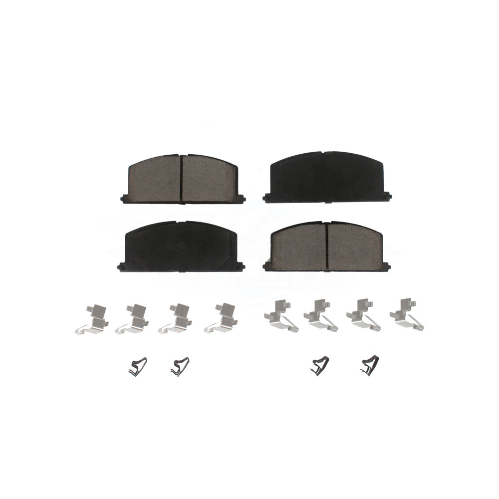 Front Ceramic Disc Brake Pads CMX-D242 For Toyota Corolla Tercel MR2 Celica Geo Prizm Paseo Camry Chevrolet Nova