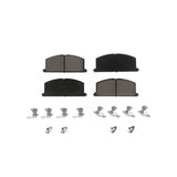 Front Ceramic Disc Brake Pads CMX-D242 For Toyota Corolla Tercel MR2 Celica Geo Prizm Paseo Camry Chevrolet Nova