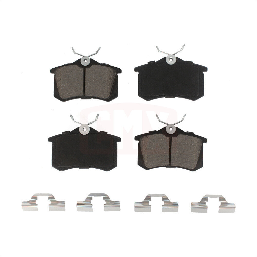 Rear Ceramic Disc Brake Pads CMX-D340A For Volkswagen Jetta Beetle Audi Passat Golf A4 Quattro A6 TT Cabrio SportWagen Allroad S4 R32 A8 S8 S6 City