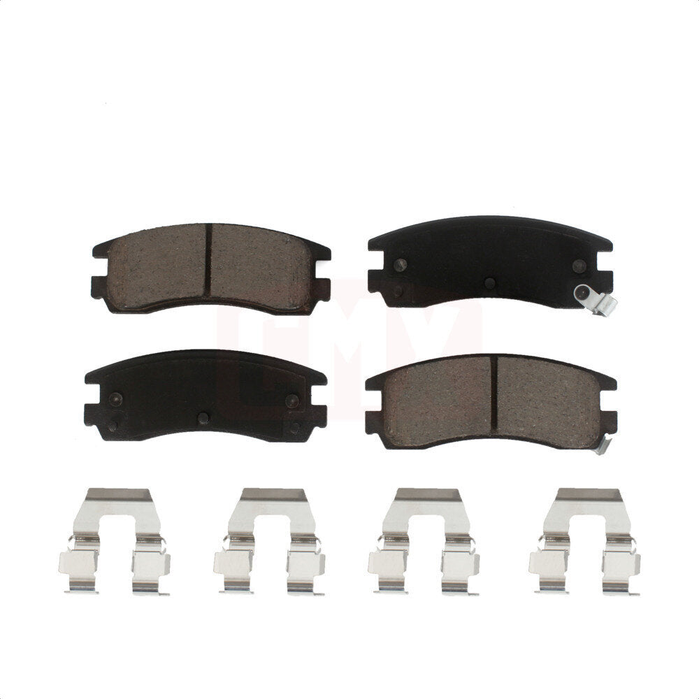 Rear Ceramic Disc Brake Pads CMX-D508 For Chevrolet Impala Buick Pontiac LeSabre Cadillac Century DeVille Grand Am Oldsmobile Monte Carlo Rendezvous Prix Saturn Venture Park Avenue Regal Alero Lumina