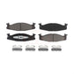 Front Ceramic Disc Brake Pads CMX-D632 For Ford F-150 E-150 Econoline Bronco Club Wagon