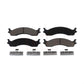 Front Ceramic Disc Brake Pads CMX-D655 For Ford Dodge E-350 Super Duty Ram 2500 F-350 E-250 F-250 Econoline HD Club Wagon 3500 Van B3500 E-450 B2500