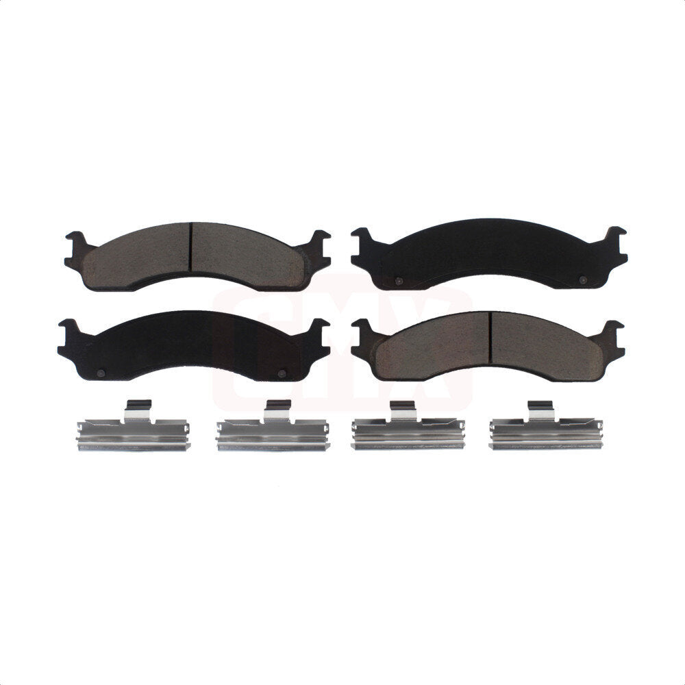 Front Ceramic Disc Brake Pads CMX-D655 For Ford Dodge E-350 Super Duty Ram 2500 F-350 E-250 F-250 Econoline HD Club Wagon 3500 Van B3500 E-450 B2500