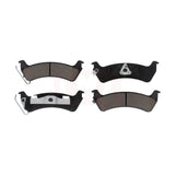 Rear Ceramic Disc Brake Pads CMX-D666 For Ford Jeep Grand Cherokee Explorer Sport Trac