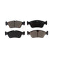 Front Ceramic Disc Brake Pads CMX-D781 For BMW 325i Z3 325Ci Z4 323i 325xi 328i 323Ci 318ti 318i 328Ci 323is 328is 318is 320i