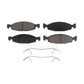 Front Ceramic Disc Brake Pads CMX-D790 For 1999-2002 Jeep Grand Cherokee With Teves & ATE Caliper