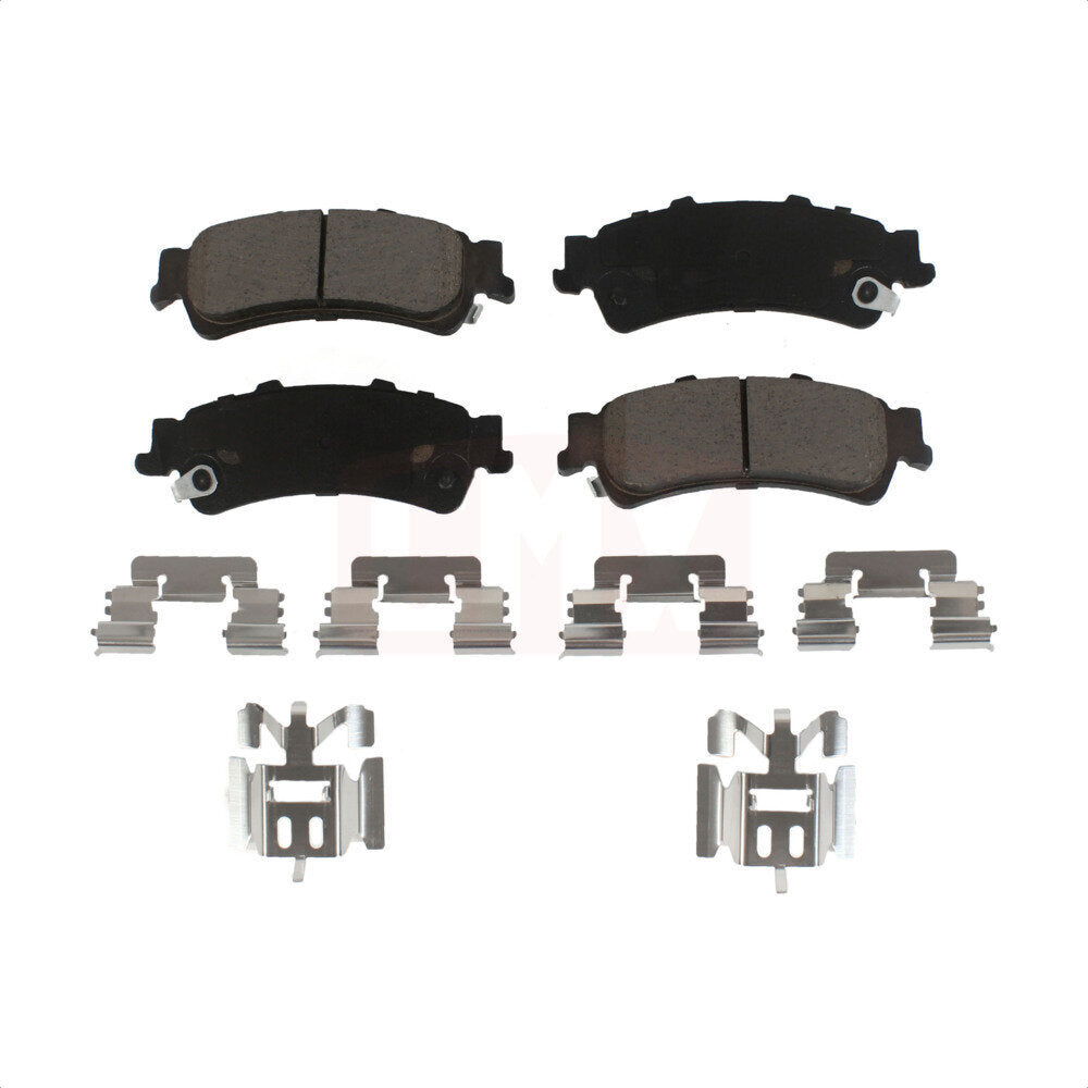 Rear Ceramic Disc Brake Pads CMX-D792 For Chevrolet Silverado 1500 GMC Sierra Cadillac DeVille Tahoe DTS Classic Suburban Astro Yukon XL 3500 Safari 60 Special