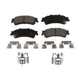 Rear Ceramic Disc Brake Pads CMX-D792 For Chevrolet Silverado 1500 GMC Sierra Cadillac DeVille Tahoe DTS Classic Suburban Astro Yukon XL 3500 Safari 60 Special