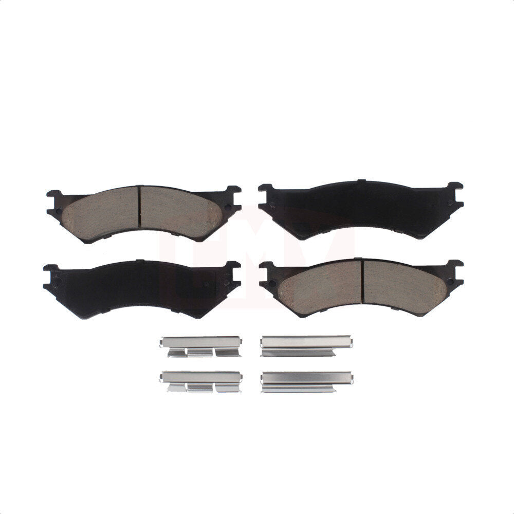 Rear Ceramic Disc Brake Pads CMX-D802 For Ford E-350 Super Duty E-250 Econoline Club Wagon F-150 Heritage E-150
