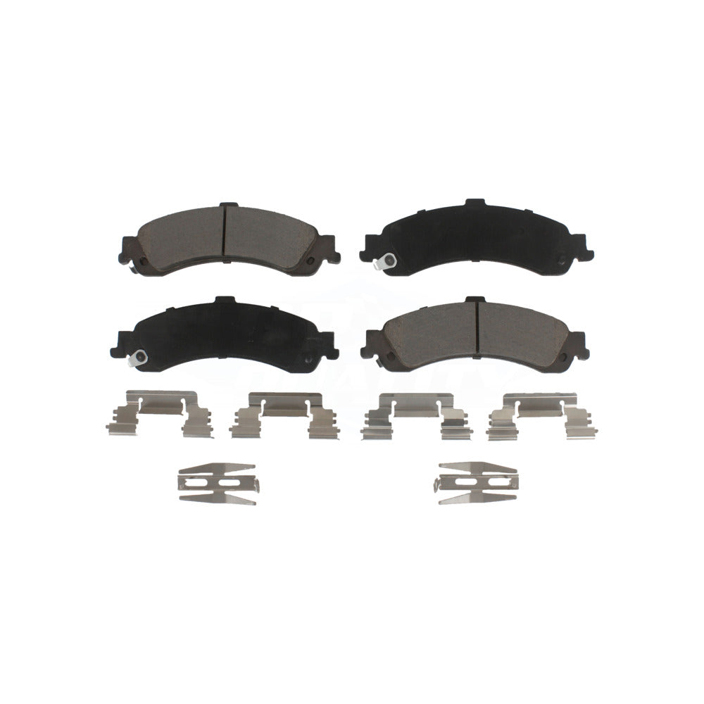 Rear Ceramic Disc Brake Pads CMX-D834 For Chevrolet Silverado 1500 GMC Tahoe Sierra Suburban Yukon Avalanche XL Cadillac Escalade ESV EXT