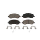 Front Ceramic Disc Brake Pads CMX-D866 For Jeep Mitsubishi Dodge Chrysler Patriot Compass Avenger Sebring 200 Caliber Outlander Sport Lancer Galant Eclipse Stratus RVR