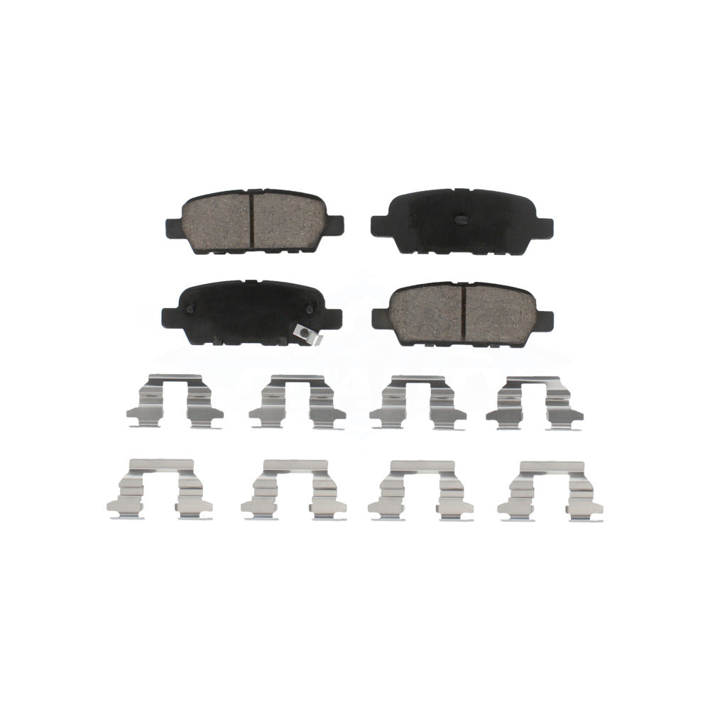 Rear Ceramic Disc Brake Pads CMX-D905 For Nissan Altima Rogue Sentra INFINITI Murano Maxima Pathfinder G35 G37 QX60 Q50 Sport Quest Juke Select 350Z LEAF FX35 M35 370Z QX50 JX35 Q60 Suzuki Grand EX35