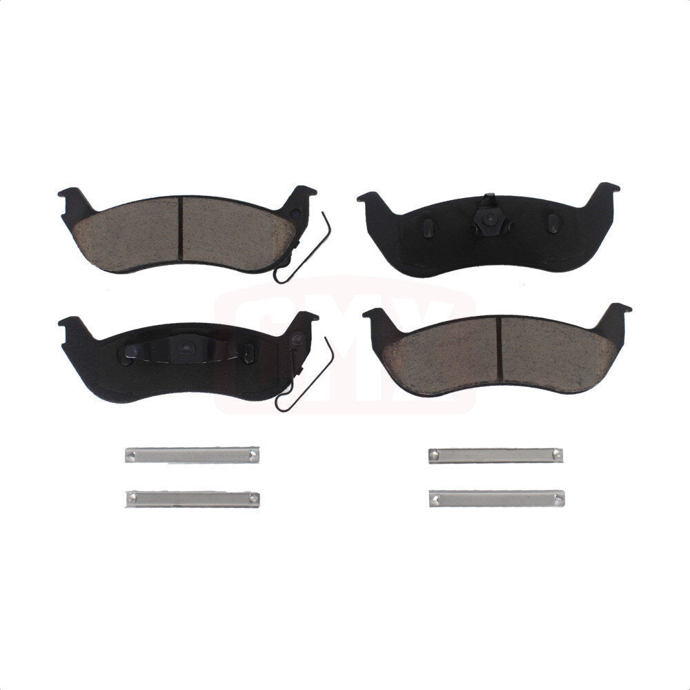 Rear Ceramic Disc Brake Pads CMX-D932 For Ford Crown Victoria Mercury Grand Marquis Lincoln Town Car Ranger Marauder Mazda B2300 B4000