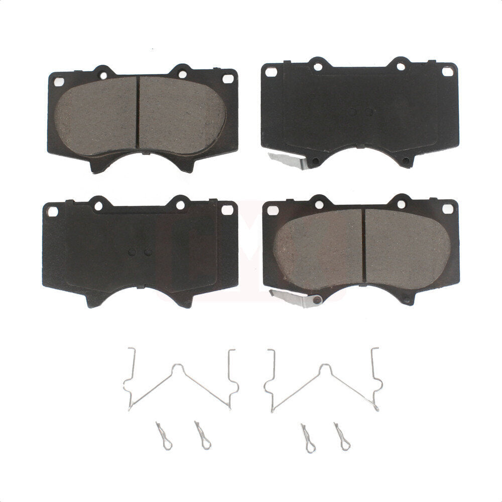 Front Ceramic Disc Brake Pads CMX-D976 For Toyota Tacoma 4Runner Tundra Lexus Sequoia GX460 FJ Cruiser GX470 Mitsubishi Montero