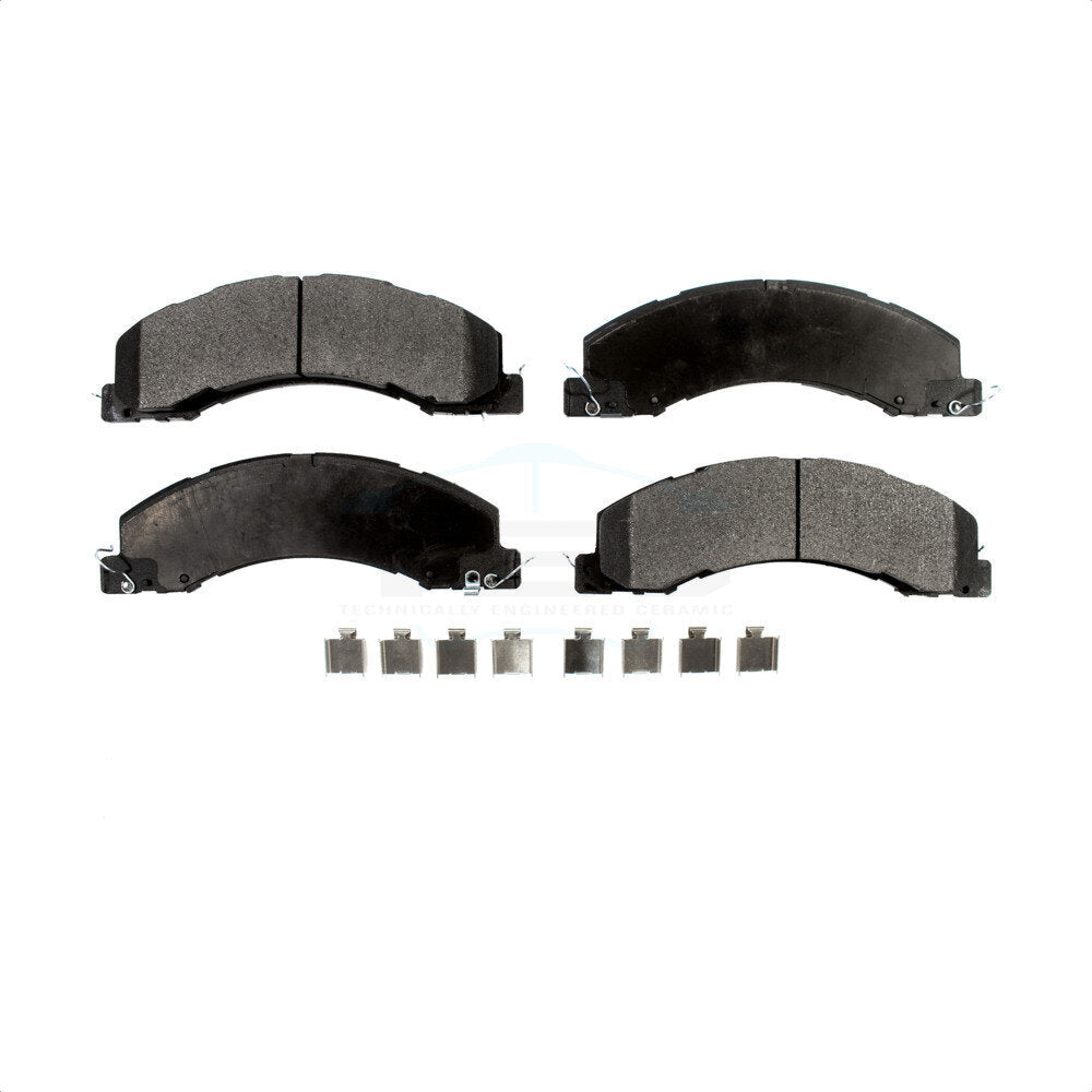 Ceramic Disc Brake Pads TEC-1335 For Ram 5500 Dodge Sterling Truck 4500 Bullet 45 55