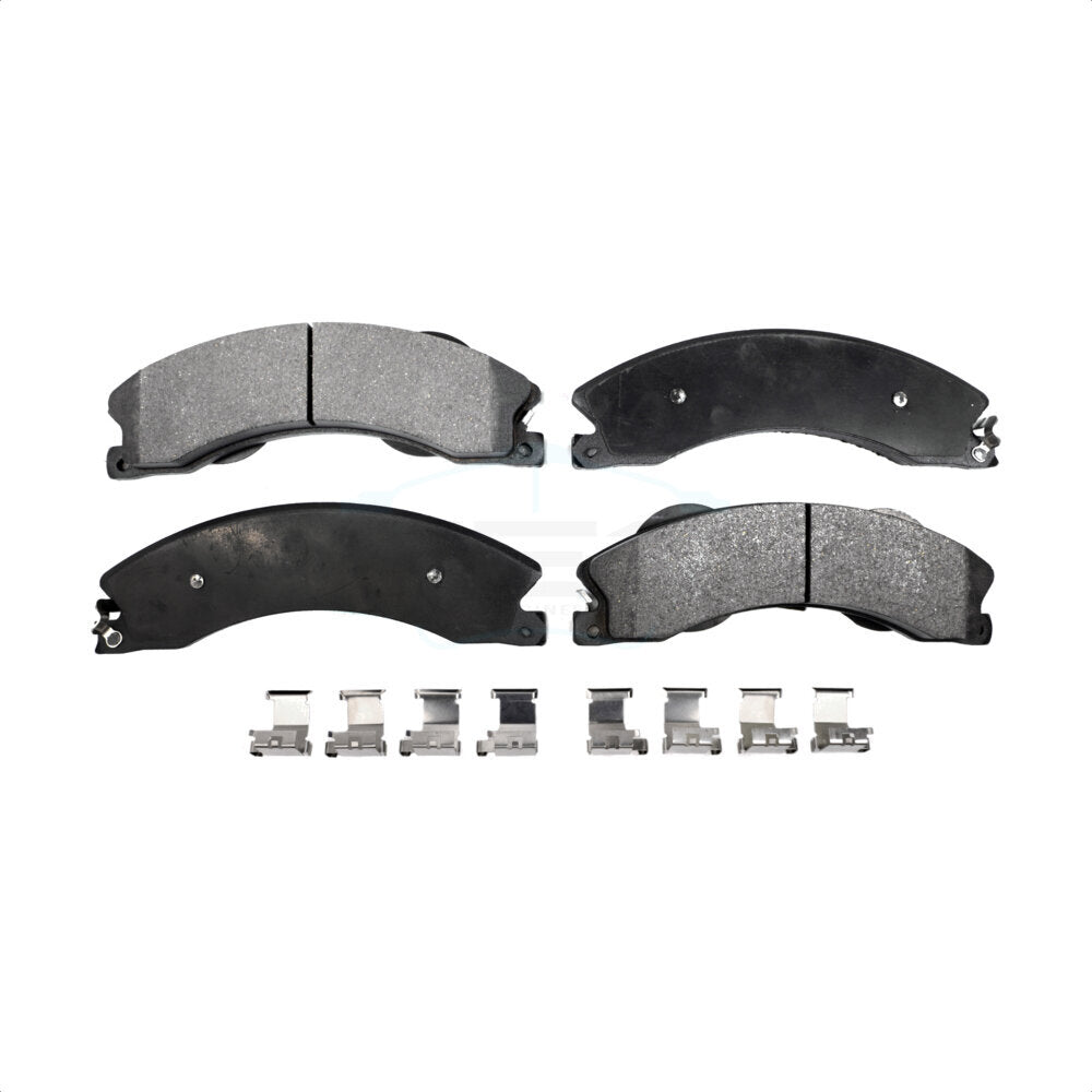 Ceramic Disc Brake Pads TEC-1411 For Chevrolet Silverado 2500 HD GMC Sierra 3500 Express Nissan Savana NV2500 TITAN XD NV3500 NV1500 Suburban 4500