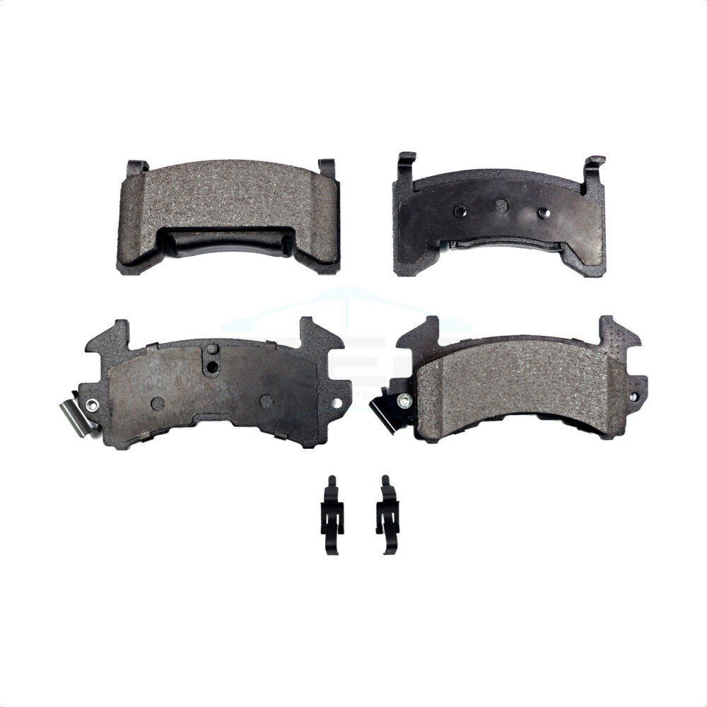 Ceramic Disc Brake Pads TEC-154 For Chevrolet S10 GMC Sonoma Camaro Blazer Pontiac Oldsmobile Monte Carlo Firebird Cutlass Supreme El Camino Buick Jimmy Regal Cadillac S15 Malibu Isuzu Hombre Eldorado