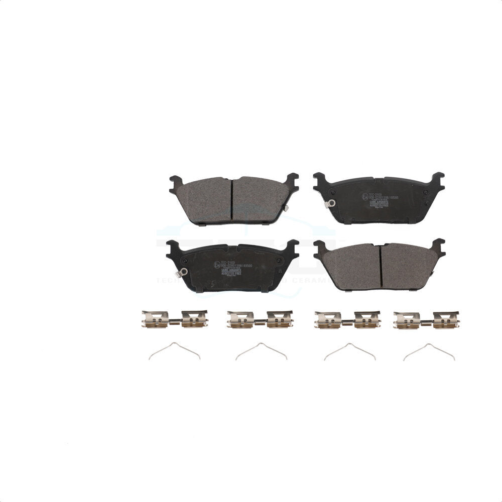 Ceramic Disc Brake Pads TEC-2169 For Ram 1500 Jeep Wagoneer Grand