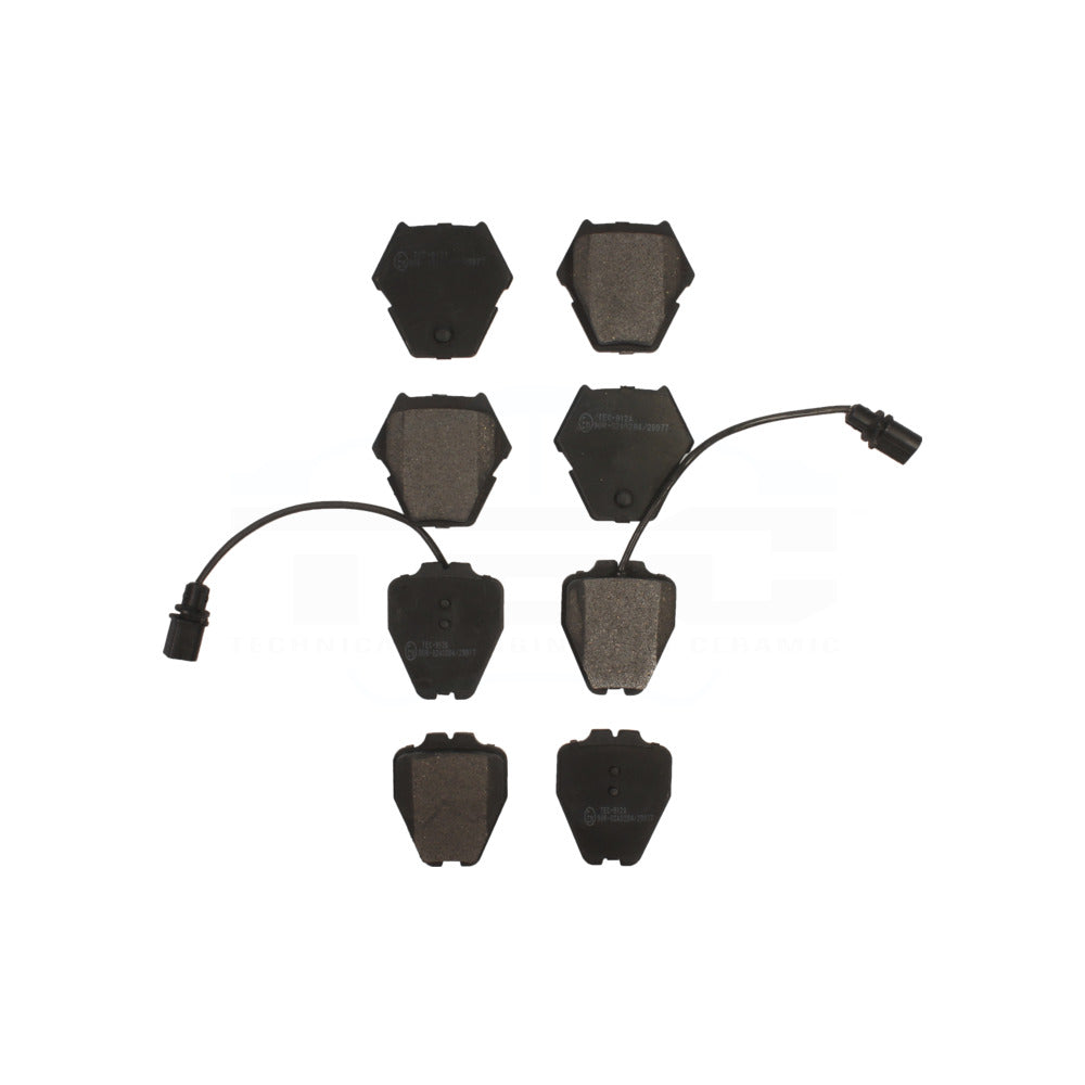 Ceramic Disc Brake Pads TEC-912A For Audi Volkswagen Passat A4 Quattro A6 Allroad S4 A8 RS6 S6