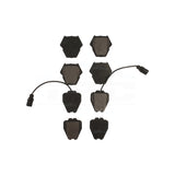 Ceramic Disc Brake Pads TEC-912A For Audi Volkswagen Passat A4 Quattro A6 Allroad S4 A8 RS6 S6