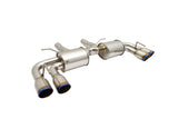 Chevrolet Camaro SS 2016-2018 Exhaust System (Burnt Roll Quad Tip) - MR-ABE-CCA16-V2-VO