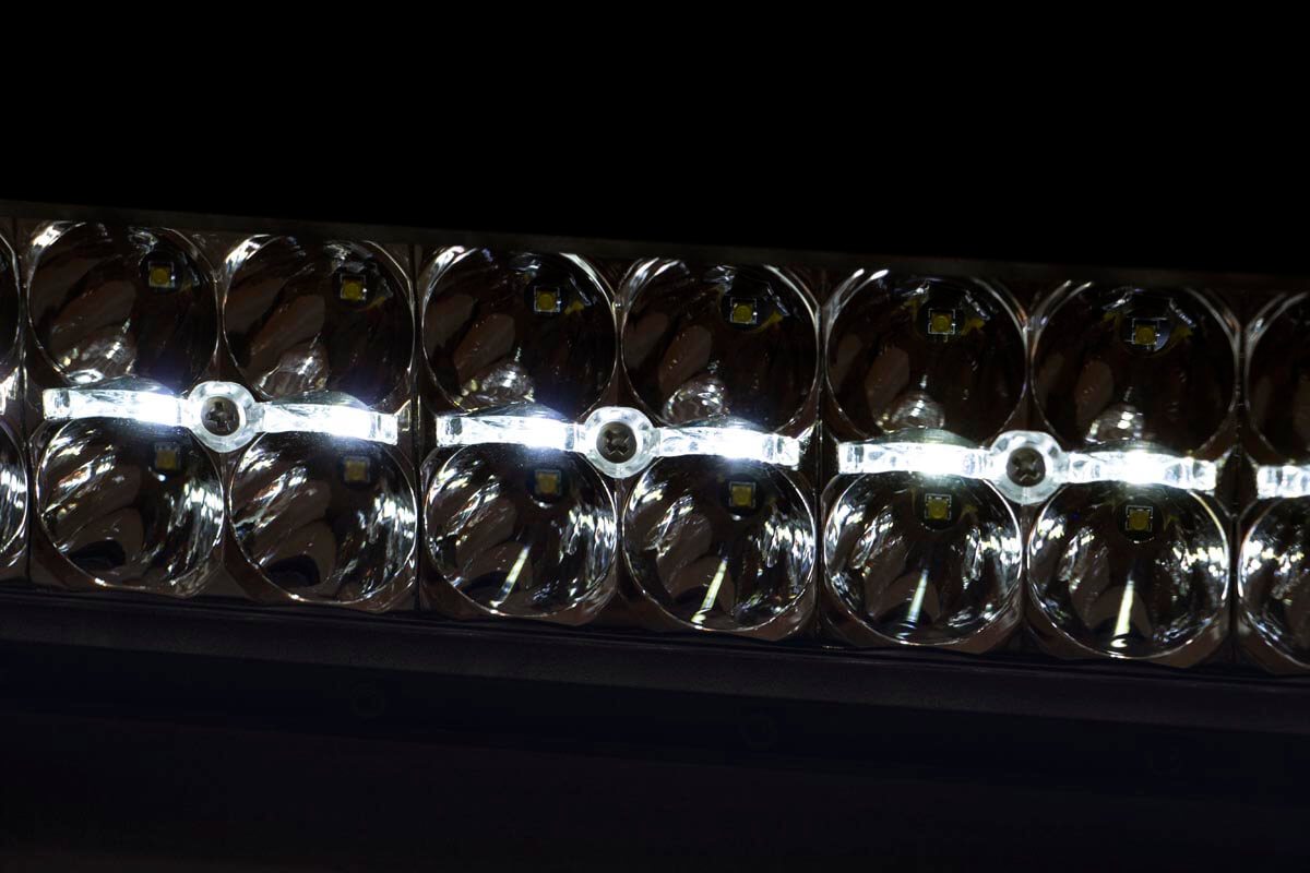 Chrome Series LED Light | 50 Inch | Dual Row | White DRL