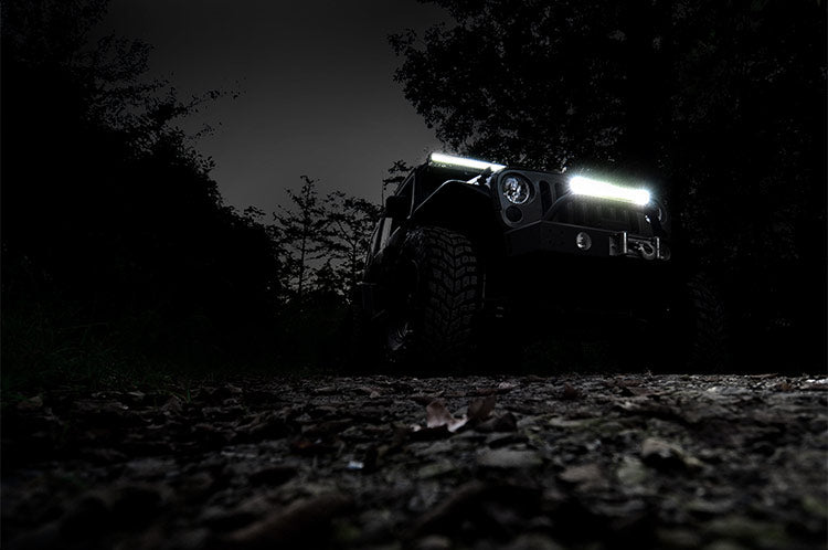 Chrome Series LED Light | 50 Inch | Dual Row | White DRL