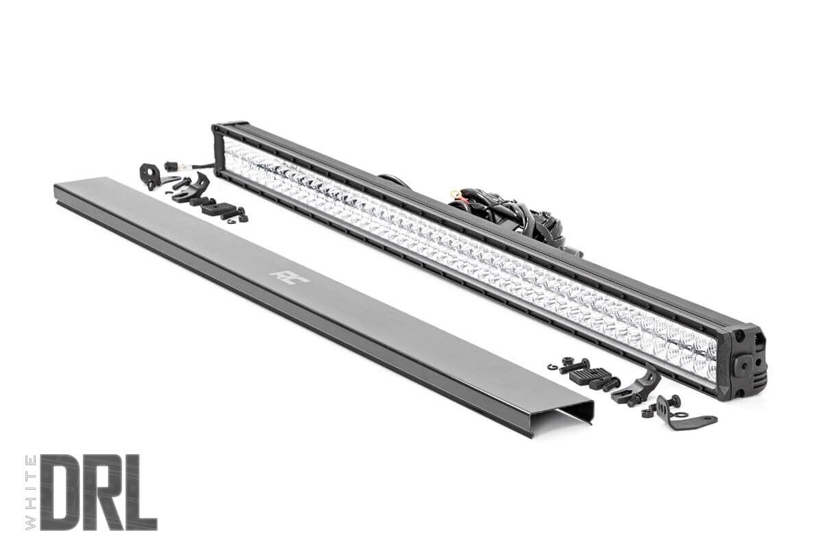 Chrome Series LED Light | 50 Inch | Dual Row | White DRL