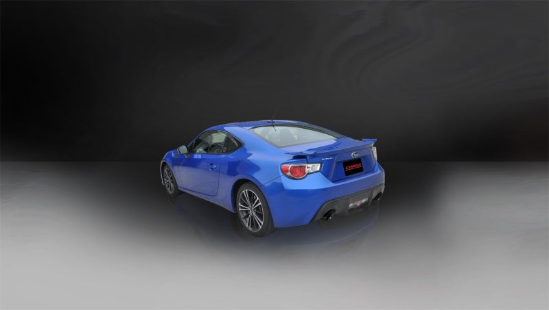 Corsa 2012-2025 Scion FRS / Subaru BRZ Black Tip Sport Cat-Back Exhaust