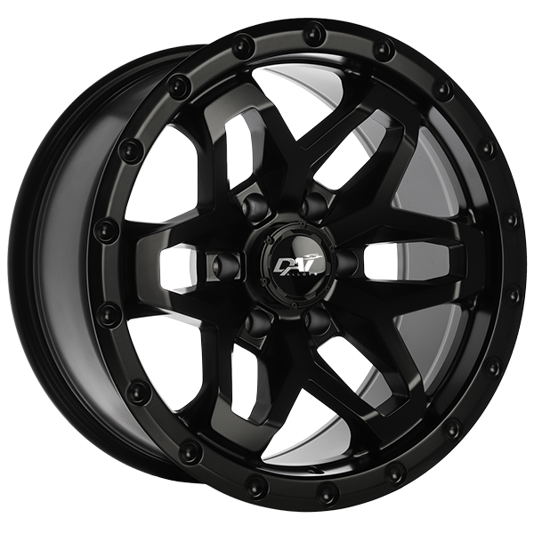 DAI Wheels Blitz Satin BlackDW1261701 | Size: 17x9.0 | Bolt Pattern: 6x139.7 | Offset: -15 | Center Bore: 108.1