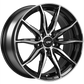 DAI Wheels FRANTIC Gloss Black - Machined FaceDW11515008 | Size: 15x6.5 | Bolt Pattern: 5x114.3 | Offset: 38 | Center Bore: 67.1