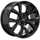 DAI Wheels MISSION Gloss BlackDW10717004 | Size: 17x7.5 | Bolt Pattern: 5x114.3 | Offset: 45 | Center Bore: 64.1
